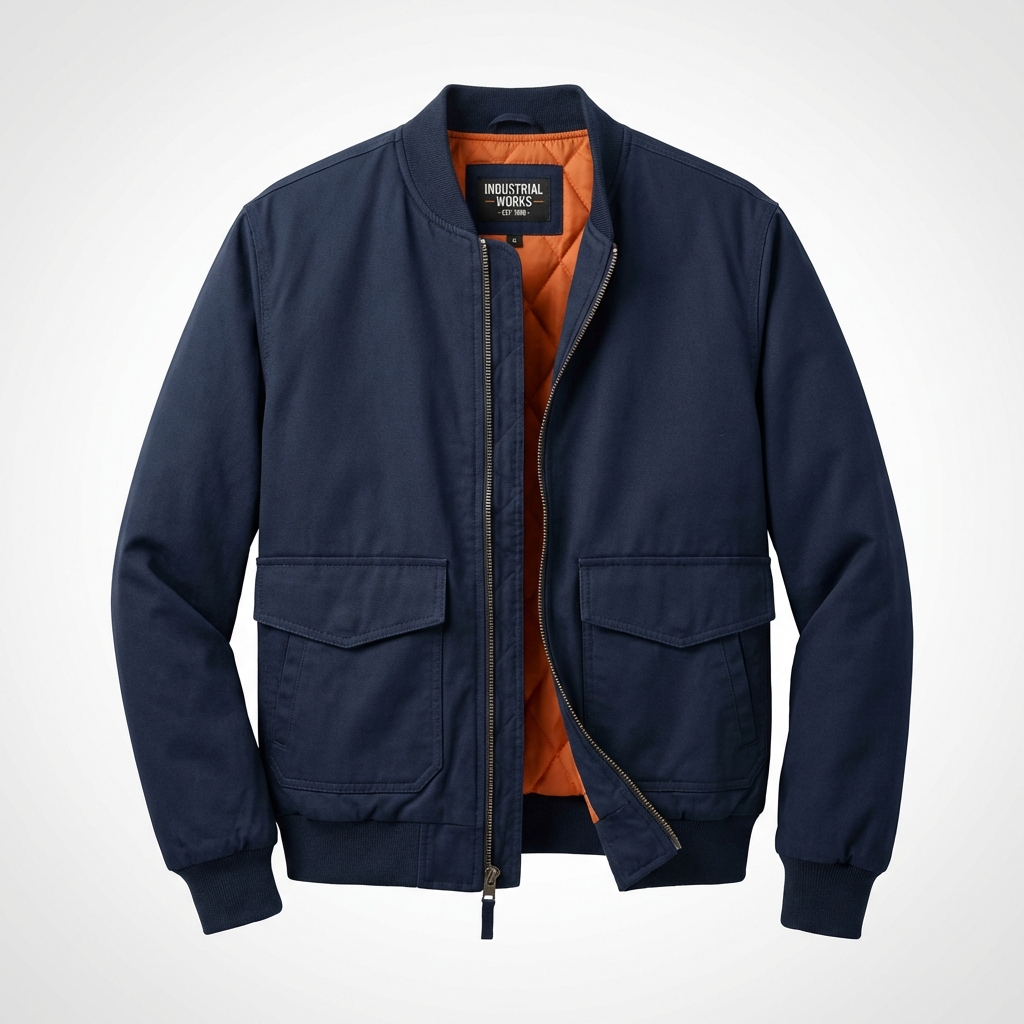 Bomber Jacket - Navy