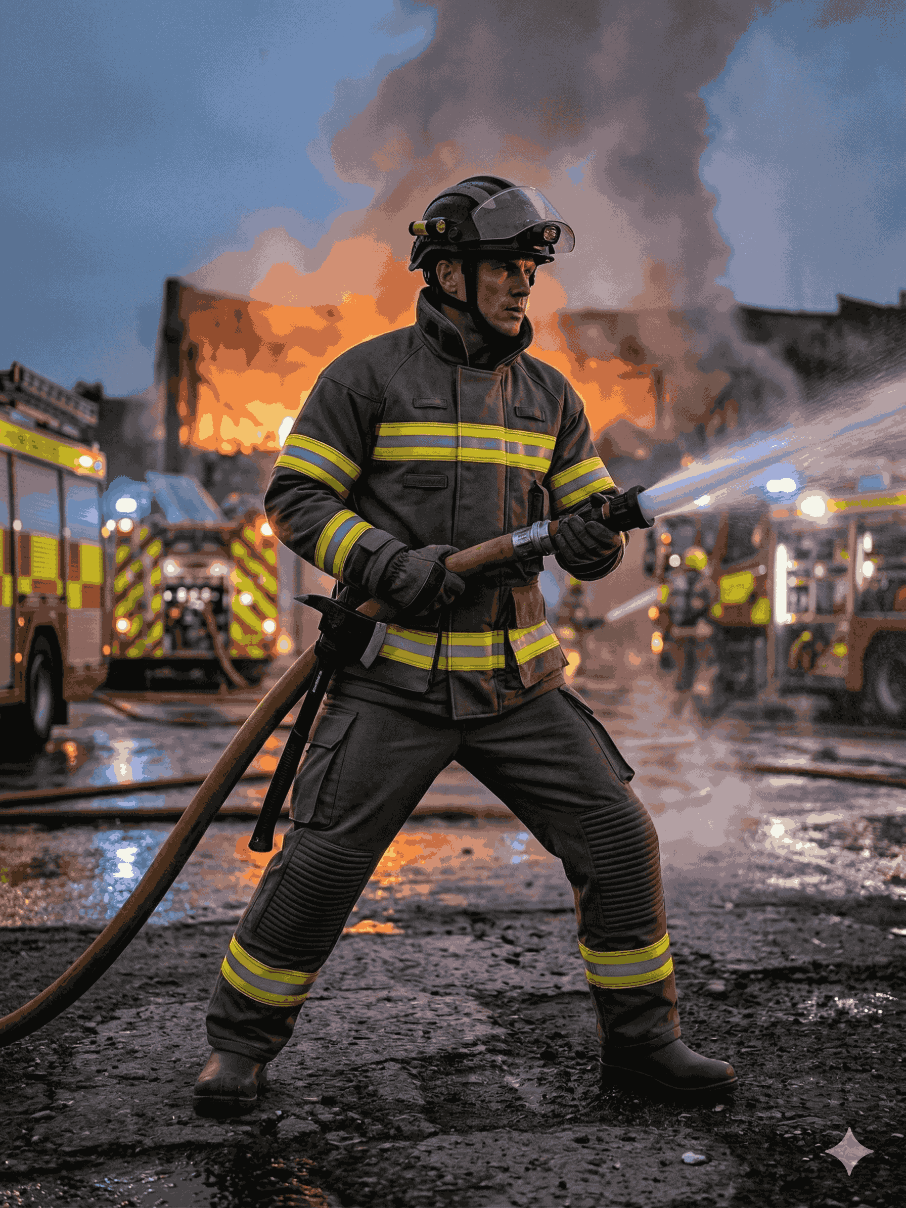 Fire Fighter Coverall View 3