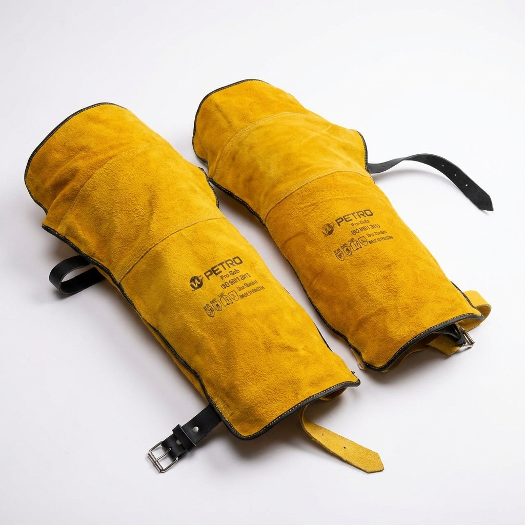 Welding Leg Guards - Leather
